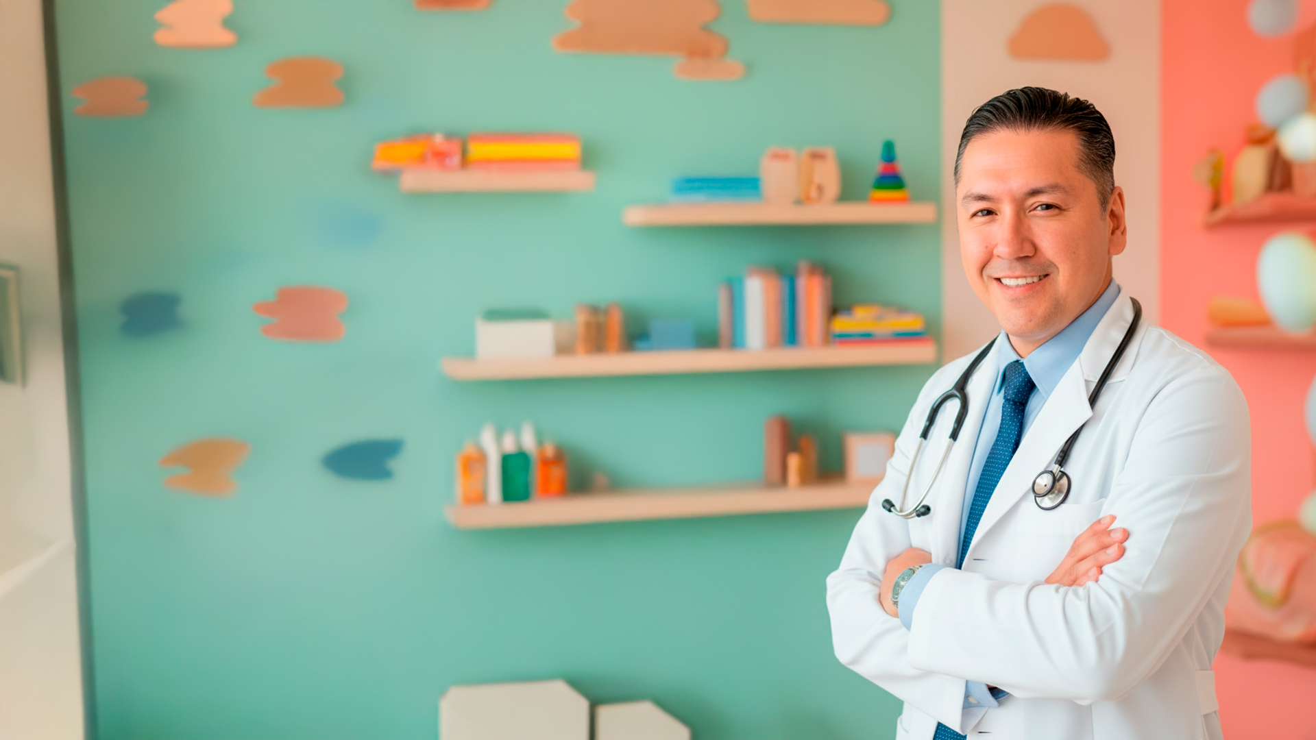 Doctor con un paciente niño
